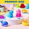 imageJOYIN Mochi Squishy Toy Set 50 Pack Mini Squishy Mochi Party Favors for Kids Kawaii Stress Relief Toys Basket Stuffers Goodie Bags Fillers Birthday Gifts Classroom Prizes