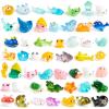 imageJOYIN 50 Pcs Mini Resin Animals Figures Mix Resin Animals Figurines for Fairy Garden Accessories Dollhouse Decorations Slime Charms for Crafts DIY Miniature Scenes Birthday Party FavorsOcean Animals