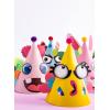 imageJOYIN 12 Sets Party Hats for Kids Birthday Party Games Craft Activities Cute Animal Theme Birthday Hats Activity Kits with Stickers for Kids Holiday Theme Party Favors Easter Decoration