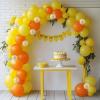 imageJOYIN 150 Pcs Black Balloons Different Sizes 18 12 10 5 Inch Black Latex Balloon Arch Kit with Instruction for Birthday Party Graduation Wedding Holiday DecorationYellow