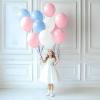 imageJOYIN 150 Pcs Black Balloons Different Sizes 18 12 10 5 Inch Black Latex Balloon Arch Kit with Instruction for Birthday Party Graduation Wedding Holiday DecorationPastel Pink