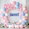 imageJOYIN 150 Pcs Black Balloons Different Sizes 18 12 10 5 Inch Black Latex Balloon Arch Kit with Instruction for Birthday Party Graduation Wedding Holiday DecorationPastel Pink