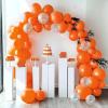 imageJOYIN 150 Pcs Black Balloons Different Sizes 18 12 10 5 Inch Black Latex Balloon Arch Kit with Instruction for Birthday Party Graduation Wedding Holiday DecorationOrange