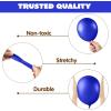 imageJOYIN 150 Pcs Black Balloons Different Sizes 18 12 10 5 Inch Black Latex Balloon Arch Kit with Instruction for Birthday Party Graduation Wedding Holiday DecorationRoyal Blue