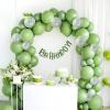 imageJOYIN 150 Pcs Black Balloons Different Sizes 18 12 10 5 Inch Black Latex Balloon Arch Kit with Instruction for Birthday Party Graduation Wedding Holiday DecorationSage Green