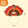 imageJOYIN 24 PCS Thanksgiving Turkey Headband Thanksgiving Party Favor Supplies Accessories Gifts Bulk Turkey Costume HeadwearOne Size Fits All