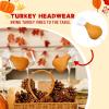 imageJOYIN 3 Pcs Thanksgiving Turkey Leg Headbopper Accessories Happy Thanksgiving Headbands for Adults Turkey Leg Hair Band Party Favor Supplies