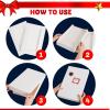 imageJOYIN 12 PCS Christmas Shirt Gift Boxes with Lids 4 Deep Large 4 Different Sizes White Assorted Cardboard Robe Boxes for Presents Clothes Wrapping Xmas Holiday Birthday Wedding Gifts Package Decor