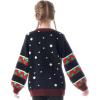 imageJOYIN LED Light Up Christmas Sweater Women Men CouplesUgly Christmas Sweater Kids with Light Bulbs Pullovers 2025Black Reindeer