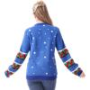 imageJOYIN LED Light Up Christmas Sweater Women Men CouplesUgly Christmas Sweater Kids with Light Bulbs Pullovers 2025Blue Reindeer