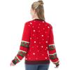 imageJOYIN LED Light Up Christmas Sweater Women Men CouplesUgly Christmas Sweater Kids with Light Bulbs Pullovers 2025Red Reindeer
