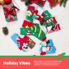 imageJOYIN 12 Pairs Christmas Socks for Women Men with Box Christmas Gifts for Teens Women and Men as Holiday Gifts