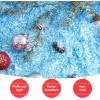 imageJOYIN 12oz Fake Snow Decoration Xmas Artificial Snow 320g Plastic Fake Snowflakes for Christmas Tree Decoration Holiday Decor and Winter DisplaysBlue