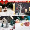 imageJOYIN 12oz Fake Snow Decoration Xmas Artificial Snow 320g Plastic Fake Snowflakes for Christmas Tree Decoration Holiday Decor and Winter DisplaysWhite