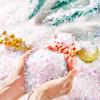 imageJOYIN 12oz Fake Snow Decoration Xmas Artificial Snow 320g Plastic Fake Snowflakes for Christmas Tree Decoration Holiday Decor and Winter DisplaysColorful