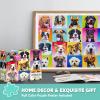 imageJOYIN 300 pcs Vacation Pups Dog Puzzles Jigsaw Puzzle for Kids and Adults276quot x 197quot Vacation Puppy Theme Puzzles for Toddlers Christmas Collection Gift Home Art DecorClassic Pups