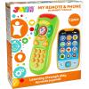 imageJOYIN Baby Learning Phone and Remote Toy for Toddler Pink Smartphone Toys with Music for Infants Kids Holiday Stocking Stuffers Birthday Gift for Girls Gifts for ChristmasGreen Phone and Remote Toy with Horse