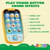 imageJOYIN Baby Learning Phone and Remote Toy for Toddler Pink Smartphone Toys with Music for Infants Kids Holiday Stocking Stuffers Birthday Gift for Girls Gifts for ChristmasGreen Phone and Remote Toy with Horse