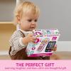 imageJOYIN Baby Learning Phone and Remote Toy for Toddler Pink Smartphone Toys with Music for Infants Kids Holiday Stocking Stuffers Birthday Gift for Girls Gifts for ChristmasPink Phone and Remote Toy with Bird