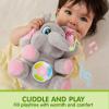 imageJOYIN Musical Dinosuar Plush Baby Toy Stuffed Animal with Music ampamp Light Baby Musical Soft Plush Toys for Infant Babies Christmas Birthday Gifts for Boys and Girls 6 MonthsElephant