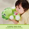 imageJOYIN Musical Dinosuar Plush Baby Toy Stuffed Animal with Music ampamp Light Baby Musical Soft Plush Toys for Infant Babies Christmas Birthday Gifts for Boys and Girls 6 MonthsDinosaur