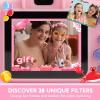 imageSYNCFUN Kids Camera Birthday Gifts for Girls 3 4 5 6 7 8 Year Old Unicorn Toys Selfie Toddler Toy 1080P HD Selfie Digital Video Camera with 32GB SD Card UnicornUnicorn Camera