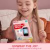 imageSYNCFUN Kids Smart Phone Unicorn Toys Birthday Gifts for Girls Age 3 4 5 6 7 8 9 10 Year Old Toddler Phone Toys with Dual Camera Game Music Player Alarm Clock 8GB Memory CardUnicorn Smart phone