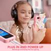 imageSYNCFUN Kids Smart Phone Unicorn Toys Birthday Gifts for Girls Age 3 4 5 6 7 8 9 10 Year Old Toddler Phone Toys with Dual Camera Game Music Player Alarm Clock 8GB Memory CardUnicorn Smart phone