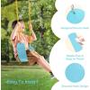 imageTURFEE Heavy Duty Swing Seat Pink Color with 66 Chain Swing Set Accessories Replacement with Snap Hooks for Kids Outdoor Play PlaygroundBlue 2