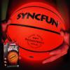 imageSYNCFUN Glow in The Dark Basketball Size 7 Light Up Basketball for Night Games Cool Birthday Gift for Boys Age 712 Teen Outdoor Sports Toy Halloween