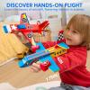 imageKlever Kits 4 DIY Wooden AircraftsBuild ampamp Paint Your Own Wooden Airplane Craft Kit Art ampamp Craft Kit DIY Projects Easy to Assemble Birthday Gifts for Boys 612 Year Old