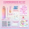 imageKlever Kits Decorate Your Own Water Bottle Kits for Girls Age 6 Unicorn DIY Gem Diamond Art Painting Crafts Girl Birthday Gift Arts and Crafts Fun Arts for Girls Birthday ChristmasUnicorn
