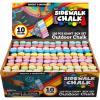 imageJOYIN 30 PCS Sidewalk Chalks for Kids 10 Colors Nontoxic Jumbo Washable Colored Chalk for Toddlers 13 School Supplies Classroom Must Haves Gift for Kids120