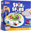 imageKlever Kits Spin Art for Kids 2in1 Spin Spiro Machine Kit Arts ampamp Crafts Paint for Boys ampamp Girls Painting Spinner Toys Kits DIY Birthday Gifts for Kids Age 6 and up