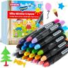 imageSYNCFUN 24 Pcs Twistable Silky Window Crayons Washable Crayons for Window Glass and Paper Easy to Hold ampamp QuickDrying Art Supplies NonToxic Mess Free Birthday Gifts for Kids Ages 3Classic