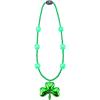 image:imageJOYIN St Patricks Day LED Shamrock Bead Necklace Green Jumbo Bead Necklace for St Patricks Day Carnival Dress Up Costume Party Accessories Irish Decorations Favors