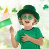 image:imageJOYIN St Patricks Day Four Leaf Shamrock Sunglass Metal Frame Shamrock Glasses Clover Eyewear St Patricks Dress Up Accessories Irish Day Costume Party Favor Supply