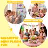 image:imageJOYIN 8 Pcs Mini Plush Animal Magnets 25 Cute Refrigerator Magnets for Kids Assorted Plushie Fridge Magnets Small Stuffed Animal Bulk Kids Carnival Prizes School Gifts Party Favor Goodie Bags
