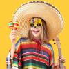 image:imageJOYIN Mexican Fiesta Party Paper Eyeglasses for Cinco de Mayo Party Decorations Mexican Party Favors Photo Booth Props24