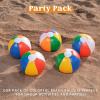image:imageJOYIN 12 Packs 16 Inflatable Beach Balls Large Rainbow Beach Balls Bulk for Pool Parties Kids and Adults Summer Pool Party Toys Beach Toys Party Favors1616inch
