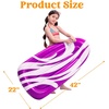 image:imageJOYIN 2 Pack Inflatable Body Boards for Water Slides Swimming Pool Floating Learn to Swim Summer Water Fun Toy for KidsBlue  Purple