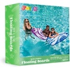 image:imageJOYIN 2 Pack Inflatable Body Boards for Water Slides Swimming Pool Floating Learn to Swim Summer Water Fun Toy for KidsBlue  Purple
