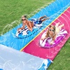image:imageJOYIN 2 Pack Inflatable Body Boards for Water Slides Swimming Pool Floating Learn to Swim Summer Water Fun Toy for KidsBlue  Purple