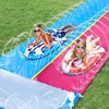 image:imageJOYIN 2 Pack Inflatable Body Boards for Water Slides Swimming Pool Floating Learn to Swim Summer Water Fun Toy for KidsRed  Blue