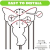 image:imageJOYIN 433 Unicorn Kite Easy to Fly for Kids and Adults Large Beach Kite for Outdoor Games and ActivitiesBlue
