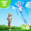 image:imageJOYIN 433 Unicorn Kite Easy to Fly for Kids and Adults Large Beach Kite for Outdoor Games and ActivitiesBlue