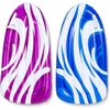 image:imageJOYIN 2 Pack Inflatable Body Boards for Water Slides Swimming Pool Floating Learn to Swim Summer Water Fun Toy for KidsBlue  Purple