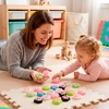 image:imageJOYIN 24 PCS Mini Cat Paw Squishy Toys Taba Kawaii Mochi Fidget Toys in 8 Designs 16 Inch Soft Stress Relief Toys for Kids Party Favors Classroom Prizes amp Goodie Bags