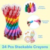 image:imageJOYIN 24Pack Mini Coloring Books Crayons Bulk Coloring Book Set Party Favor for Kids 48 Birthday Goodie Bags Classroom Gifts for Students