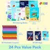 image:imageJOYIN 24Pack Mini Coloring Books Crayons Bulk Coloring Book Set Party Favor for Kids 48 Birthday Goodie Bags Classroom Gifts for Students